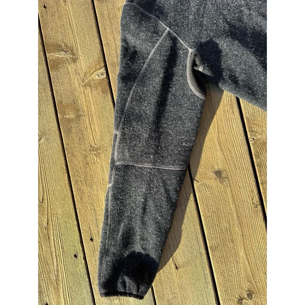 Kuhl 1/4 Zip Fleece Pullover XL ThermoKore Wool Blend Outdoor Hiking